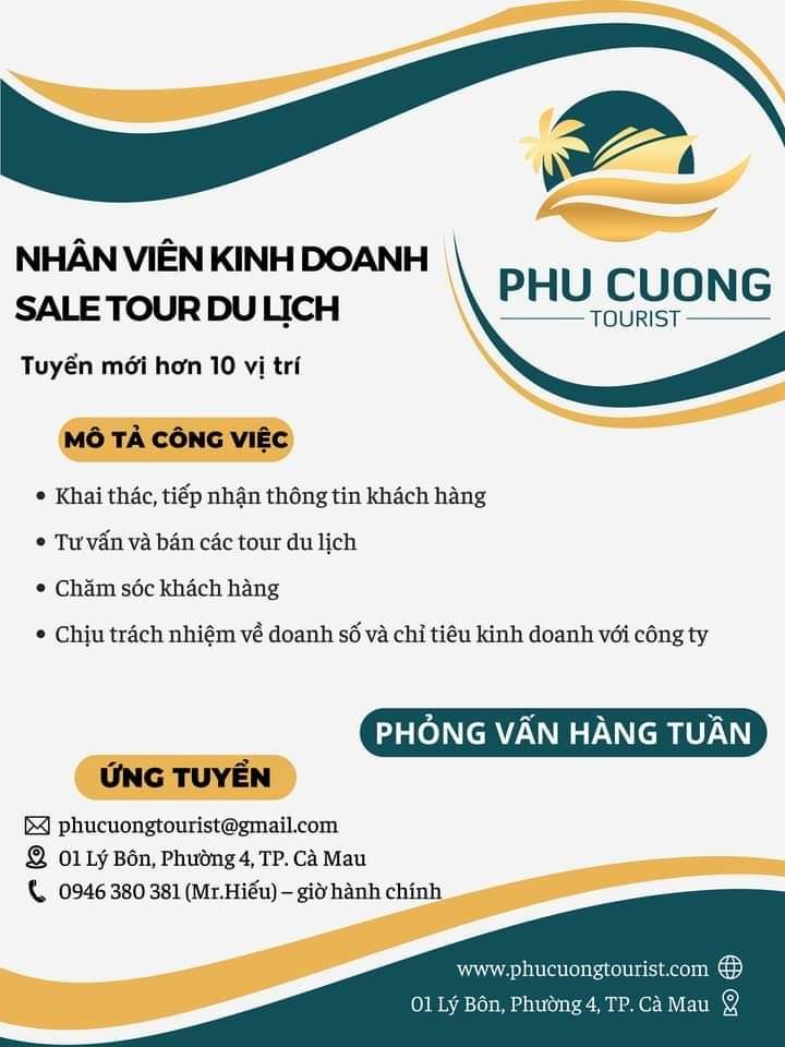 TUYỂN DỤNG NHÂN VIÊN KINH DOANH